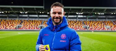 Adam Armstrong admitted that he enjoys his time at Wolves and likes everyone there.