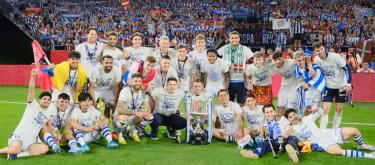 Copa del Rey – Real Sociedad narrowly defeats Atletico Madrid on penalties to win their fourth title in club history.