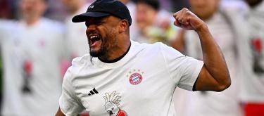 Bayern Munich secured the Bundesliga title early; Kompany: This was the culmination of a tremendous amount of hard work.