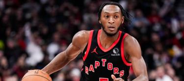 Raptors guard Quixley suffered an injury and was eliminated early from the first round of the playoffs.