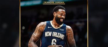 NBA Official: Pelicans Center DeAndre Jordan Wins His First Teammate of the Year Award